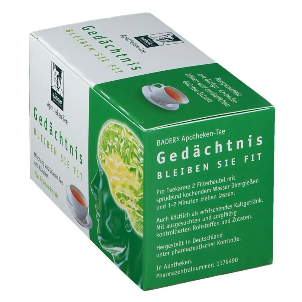Apotheken-Tee Gedächtnis>BADERs Outlet
