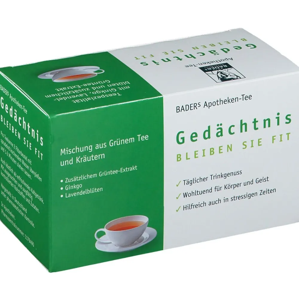 Apotheken-Tee Gedächtnis>BADERs Outlet