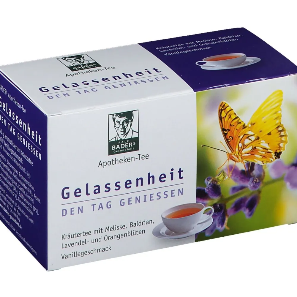 Apotheken-Tee Gelassenheit>BADERs Sale