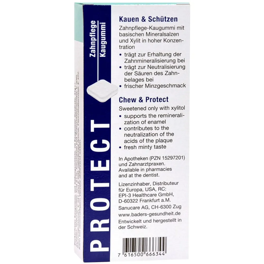 PROTECT Zahnpflege-Kaugummi|BADERs Discount