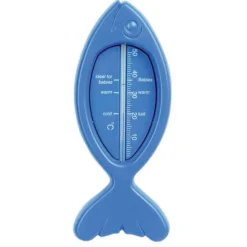 Badethermometer Fisch blau> New