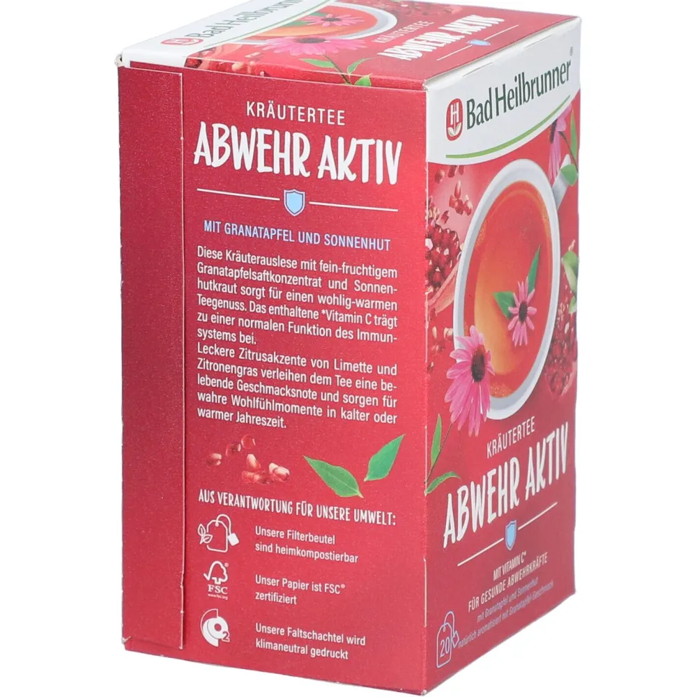 ® Abwehr aktiv Kräutertee|Bad Heilbrunner Online