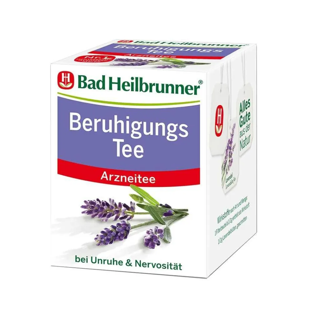 Beruhigungstee mit Lavendelblüten|Bad Heilbrunner Online