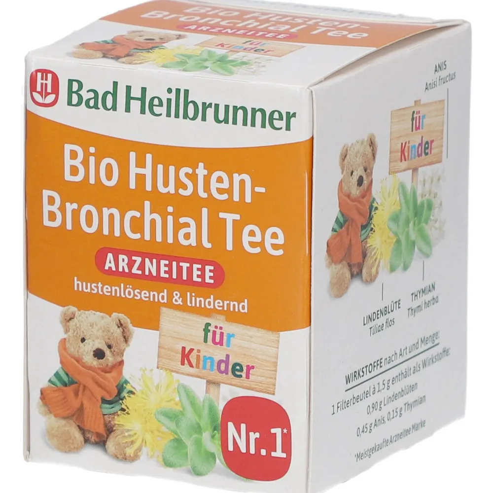 ® Bio Husten-Bronchial Tee für Kinder|Bad Heilbrunner Clearance
