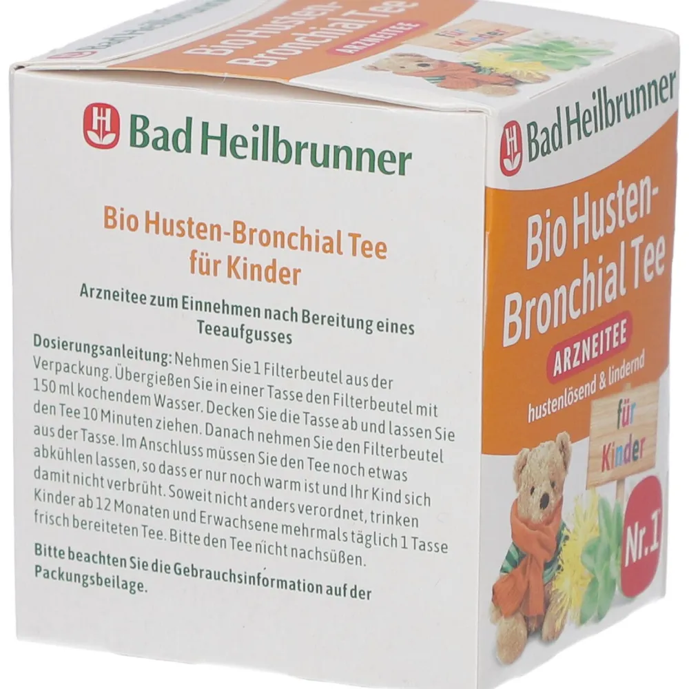 ® Bio Husten-Bronchial Tee für Kinder|Bad Heilbrunner Clearance