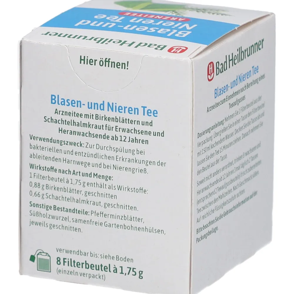 ® Blasen- und Nieren Tee|Bad Heilbrunner New