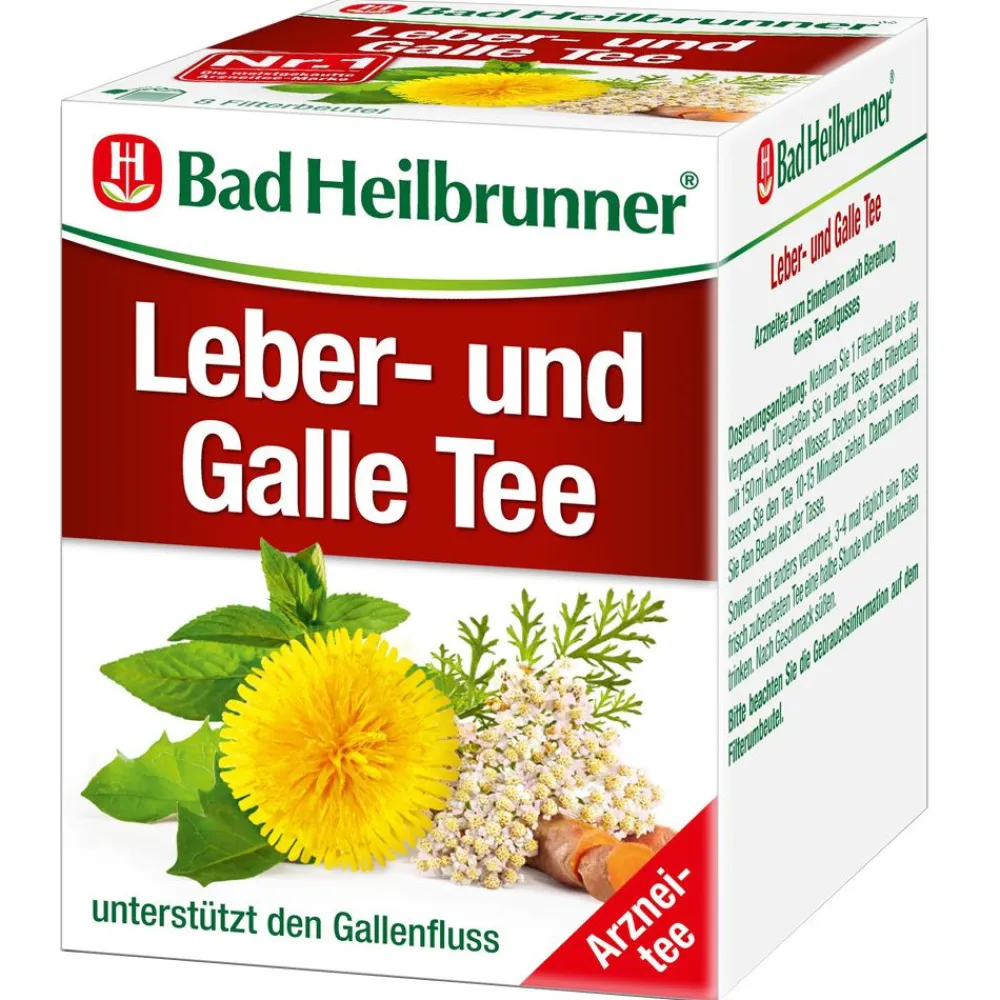 ® Leber- und Galle Tee>Bad Heilbrunner Online