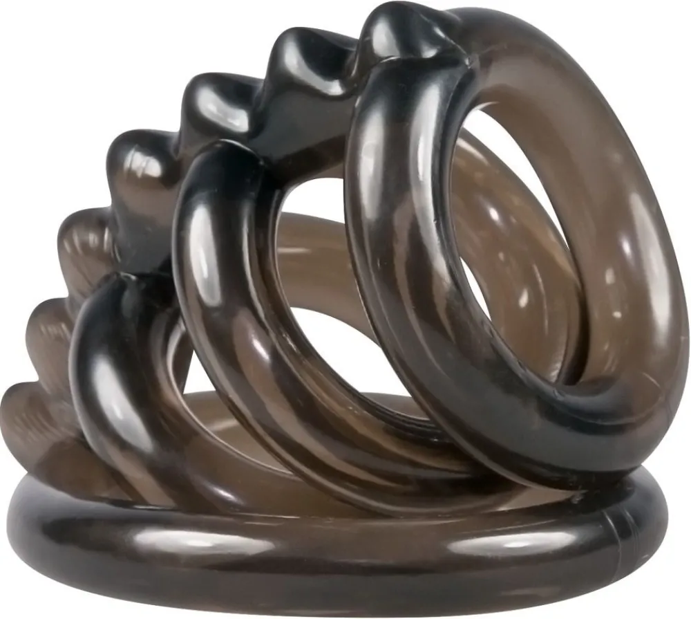 Bad Kitty - Cockring-Set mit Hodenring> Hot