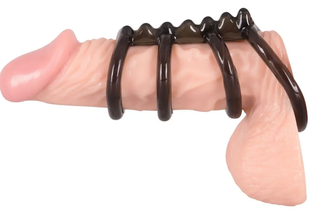 Bad Kitty - Cockring-Set mit Hodenring> Hot