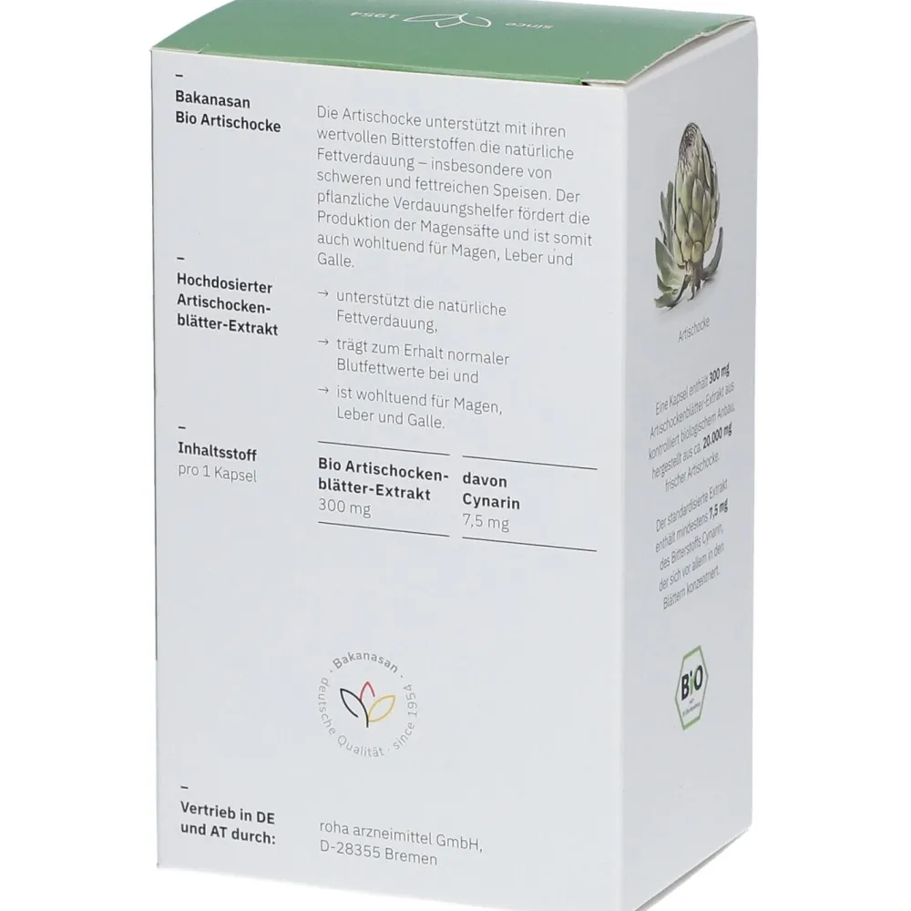Bakanasan® Bio Artischocke> Discount