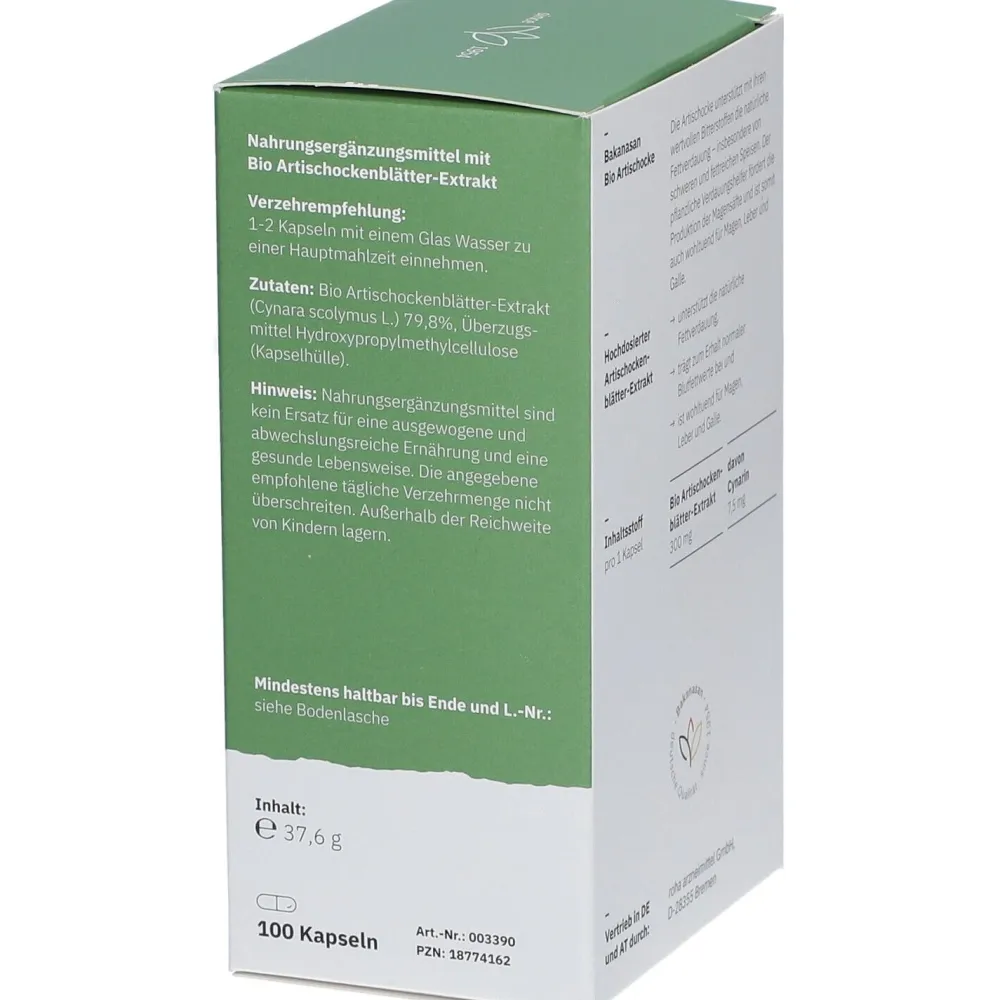 Bakanasan® Bio Artischocke> Discount