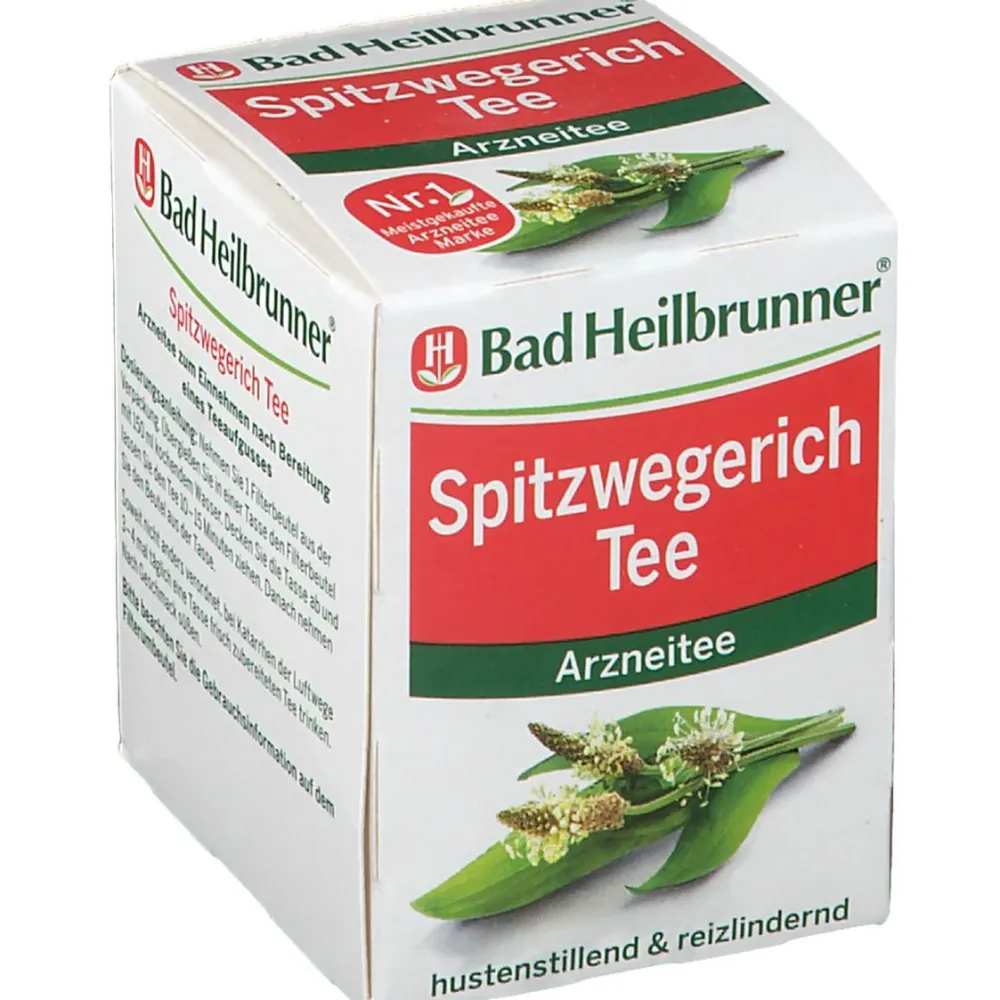 Bald Heilbrunner® Spitzwegerich Tee> Hot