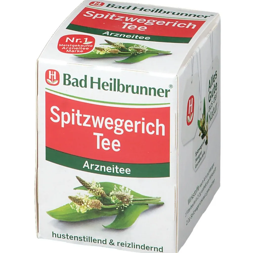 Bald Heilbrunner® Spitzwegerich Tee> Hot