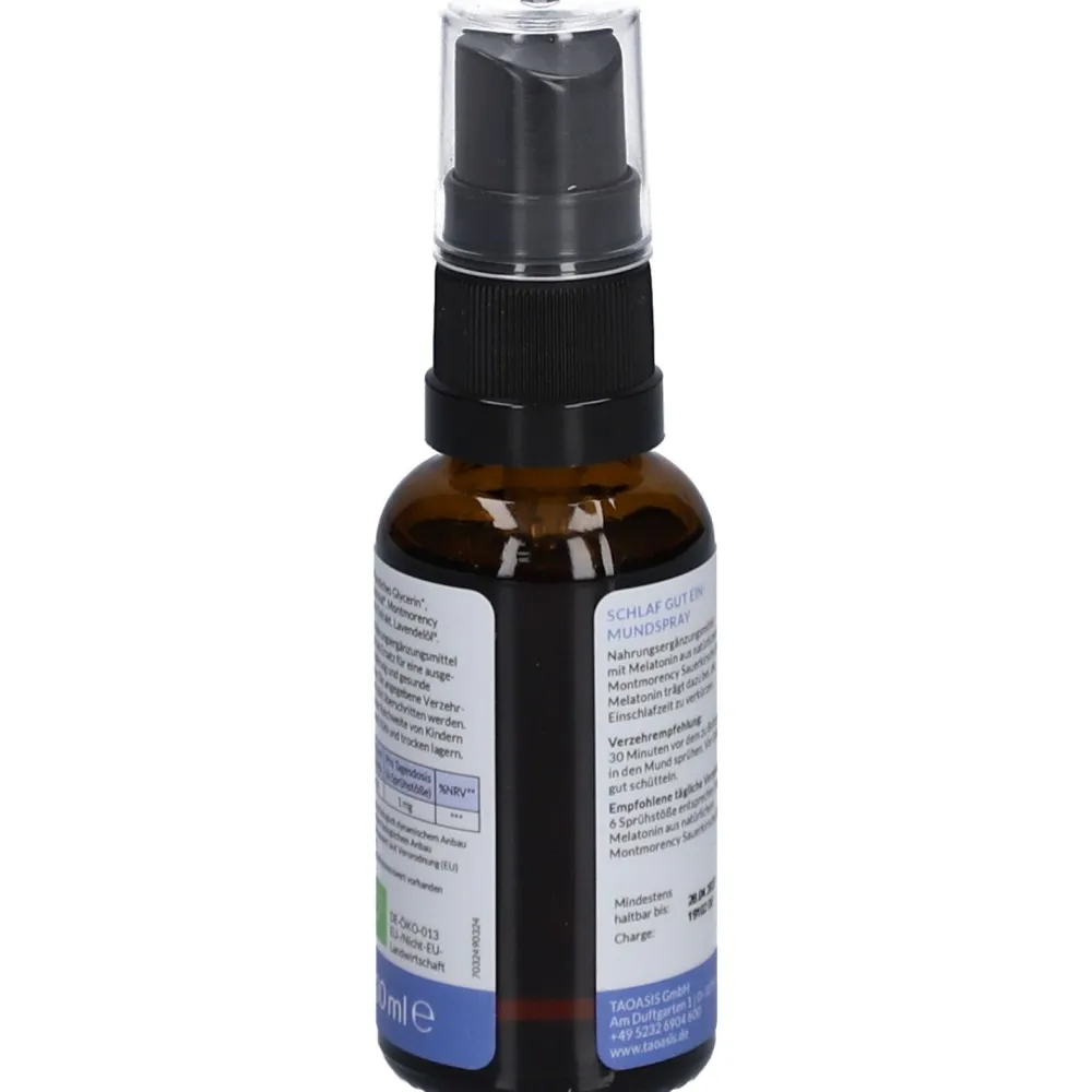 Baldini by Schlaf gut ein Melatonin BIO Mundspray|Taoasis Online