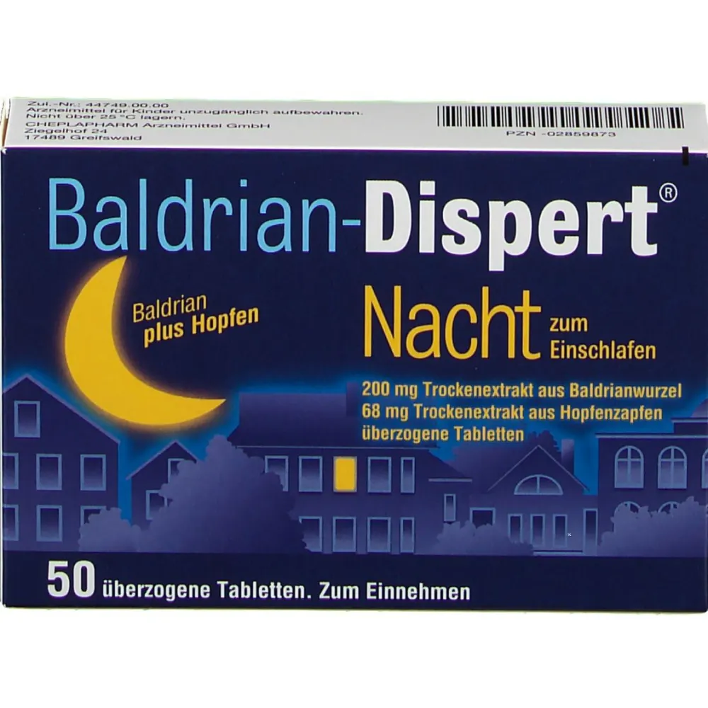 Baldrian-Dispert® Nacht|