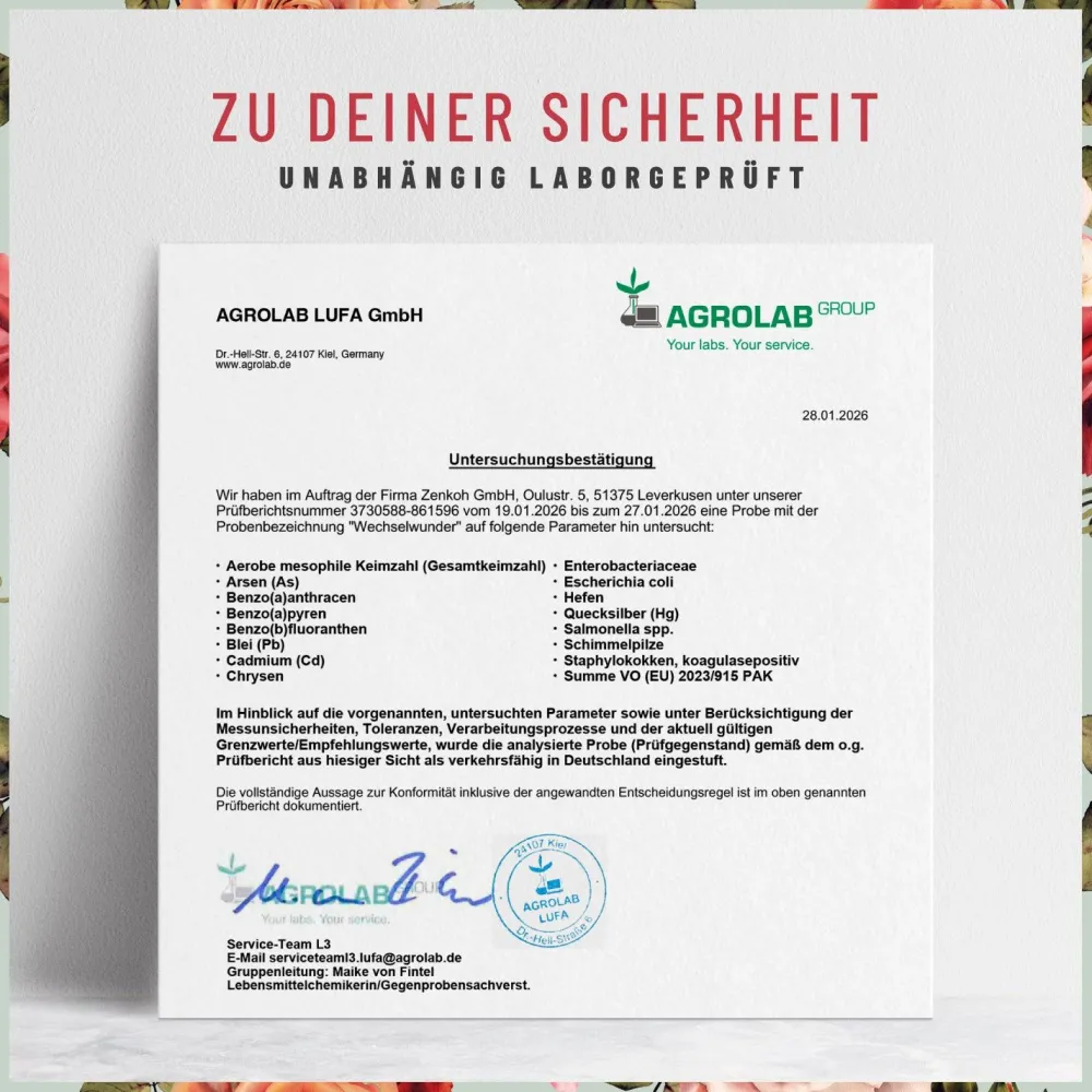 Baldrian Eisen Vitamin B9 B12 Yamswurzel Komplex 90 vegane Kapseln Wechselwunder ®>NATURTREU Discount