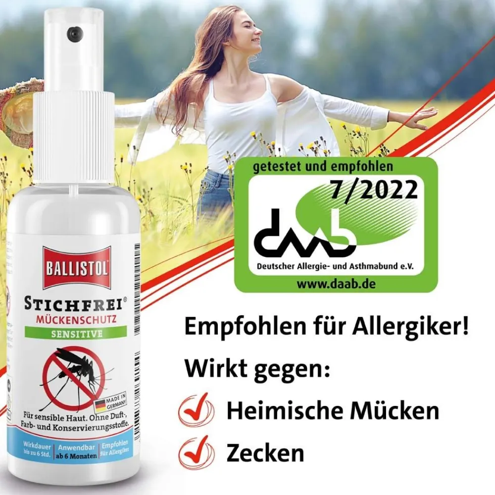 Sensitiv Pumpspray>Ballistol Stichfrei Clearance