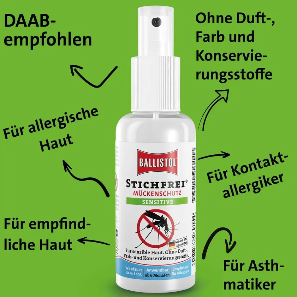 Sensitiv Pumpspray>Ballistol Stichfrei Clearance