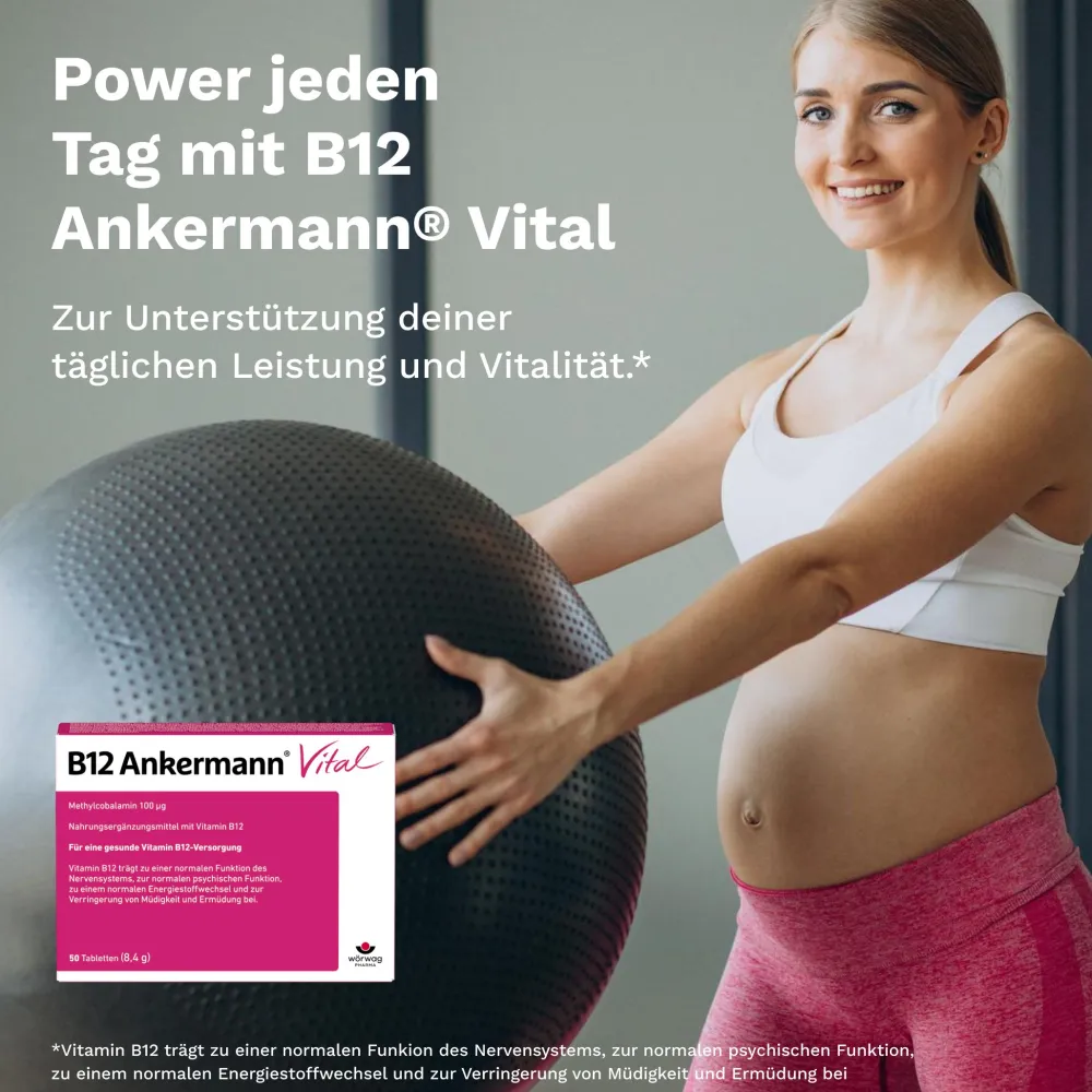 B12 Ankermann Vital vegane Vitamin B12 Tabletten zur Nahrungsergänzung| Hot