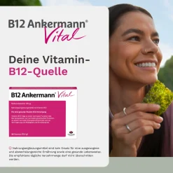 B12 Ankermann Vital vegane Vitamin B12 Tabletten zur Nahrungsergänzung| Hot