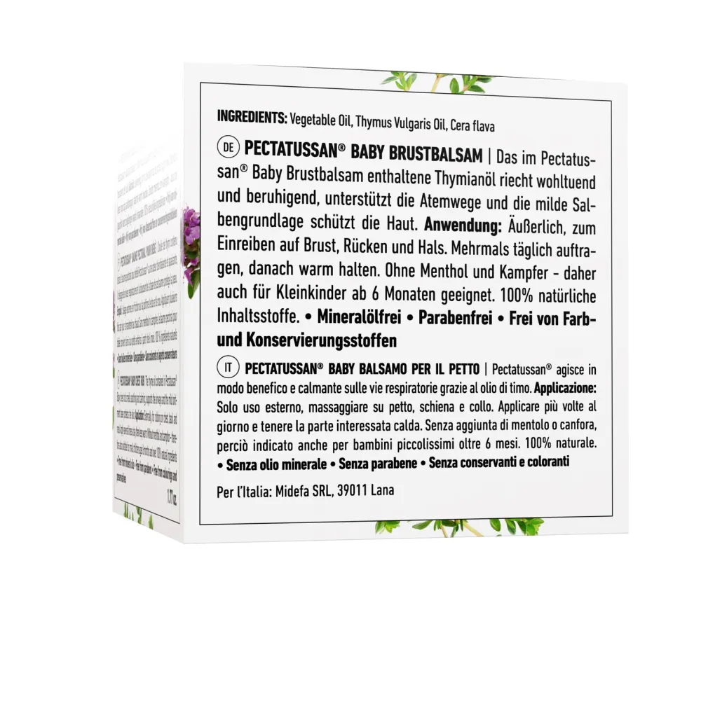 BANO Pectatussan® Baby Brustbalsam>