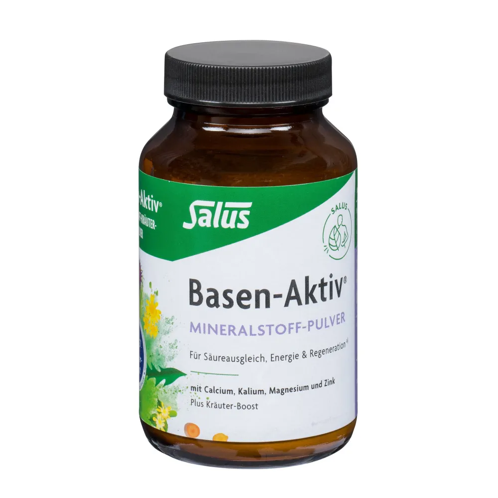 Basen-Aktiv® Säureausgleich Mineralstoff-Kräuterextrakt-Pulver>Salus
