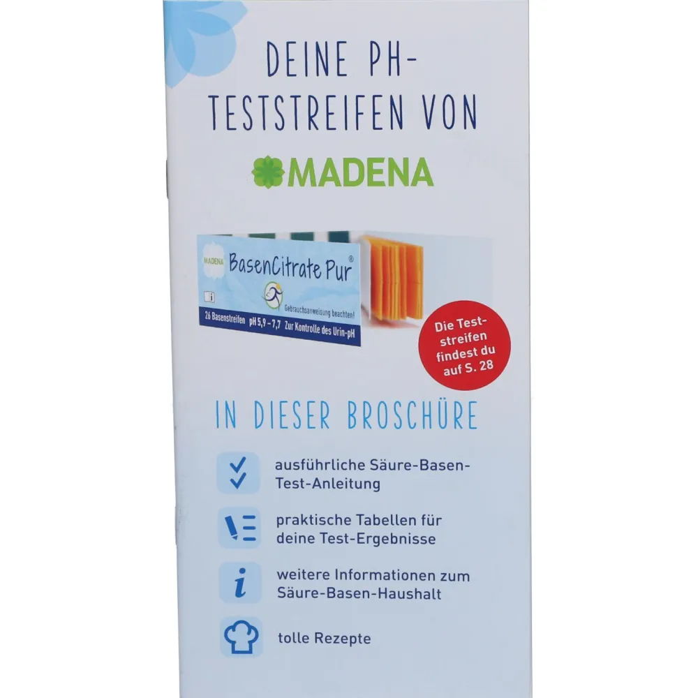 BasenCitrate Pur pH 5,9-7,7 Teststreifen| Hot