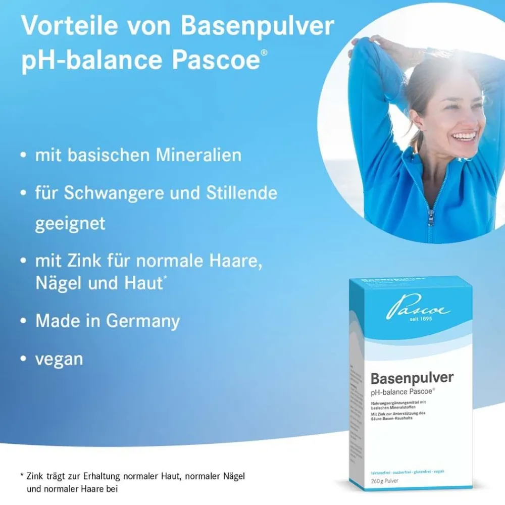 Basenpulver ®>pH-balance Pascoe Online