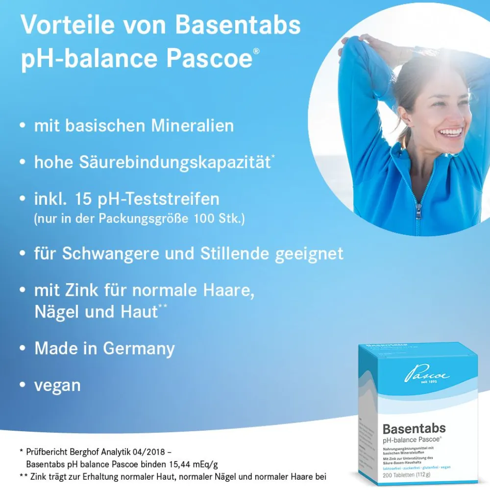 Basentabs ®|pH-balance Pascoe Clearance