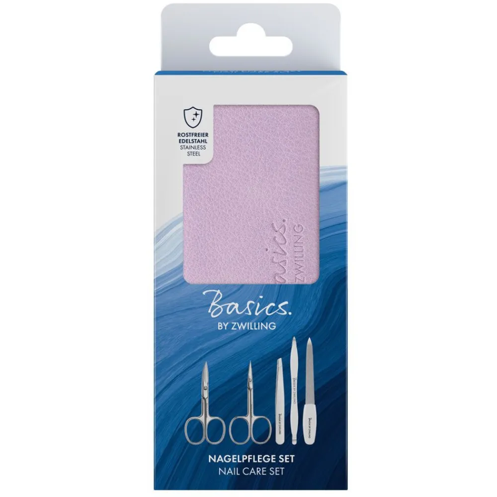 Basics by Zwilling – Nagelpflege-Set, 5 tlg. – rosa|ZWILLING BEAUTY GROUP Discount