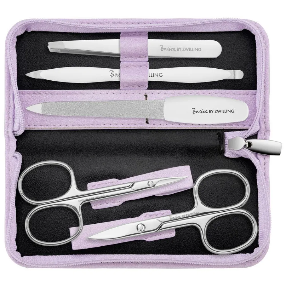 Basics by Zwilling – Nagelpflege-Set, 5 tlg. – rosa|ZWILLING BEAUTY GROUP Discount