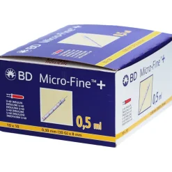 Micro FINE™+ U 40 Insulinspritzen  8 mm>BD Hot