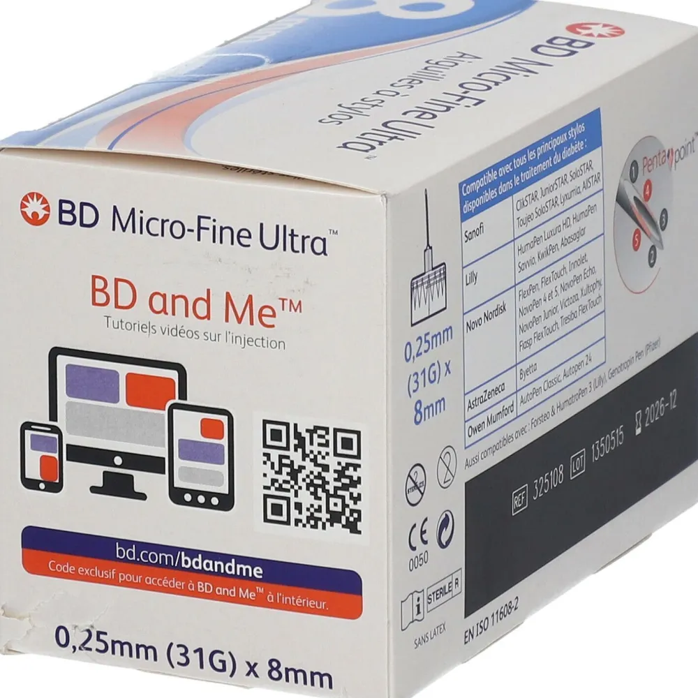 BD Micro-Fine Ultra™ 8 mm 31G| Online