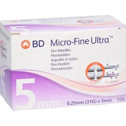 BD Micro-Fine Ultra Pen-Nadeln 0,25 mm (31G) x 5 mm><noscript><img width=