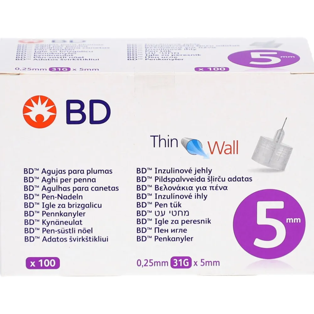 BD Pen-Nadeln 31G x 5 mm ThinWall> Discount