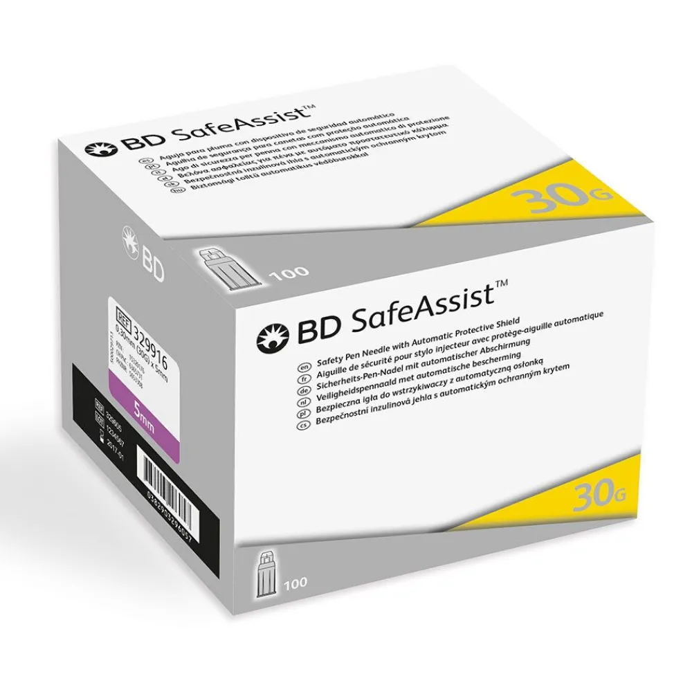 SafeAssist™Sicherheits-Pen-Nadeln 30 Gx 5 mm>BD Outlet