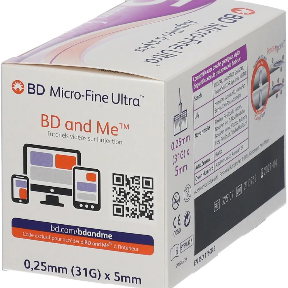 BD Ultra-Fine™ 5 mm 31G x 5 mm| Outlet