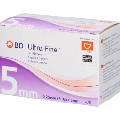 BD Ultra-Fine™ Pen-Nadeln 5 mm (0,25 mm / 31G)| Discount
