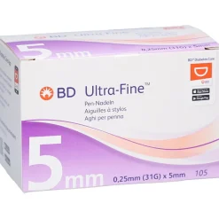 BD Ultra-Fine™ Pen-Nadeln 5 mm (0,25 mm / 31G)| Discount