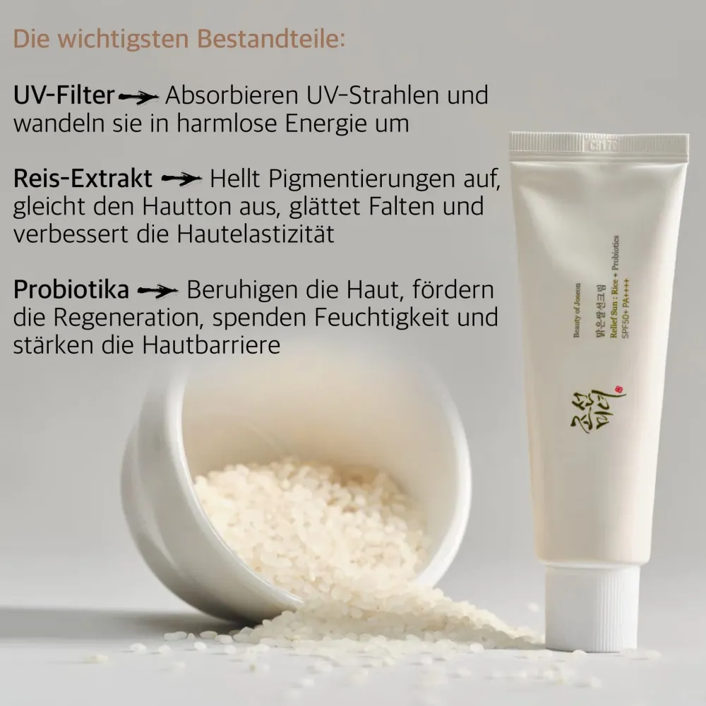 Sonnenschutzcreme Sonnenpflege Relief Sun SPF50+>BEAUTY OF JOSEON Hot