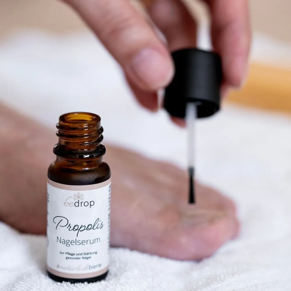 Nagelkur | hochdosiertes Propolis & 4 ätherischen Ölen | Nagelpflege bei Nagelpilz>bedrop New