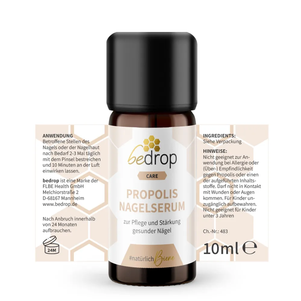 Nagelkur | hochdosiertes Propolis & 4 ätherischen Ölen | Nagelpflege bei Nagelpilz>bedrop New