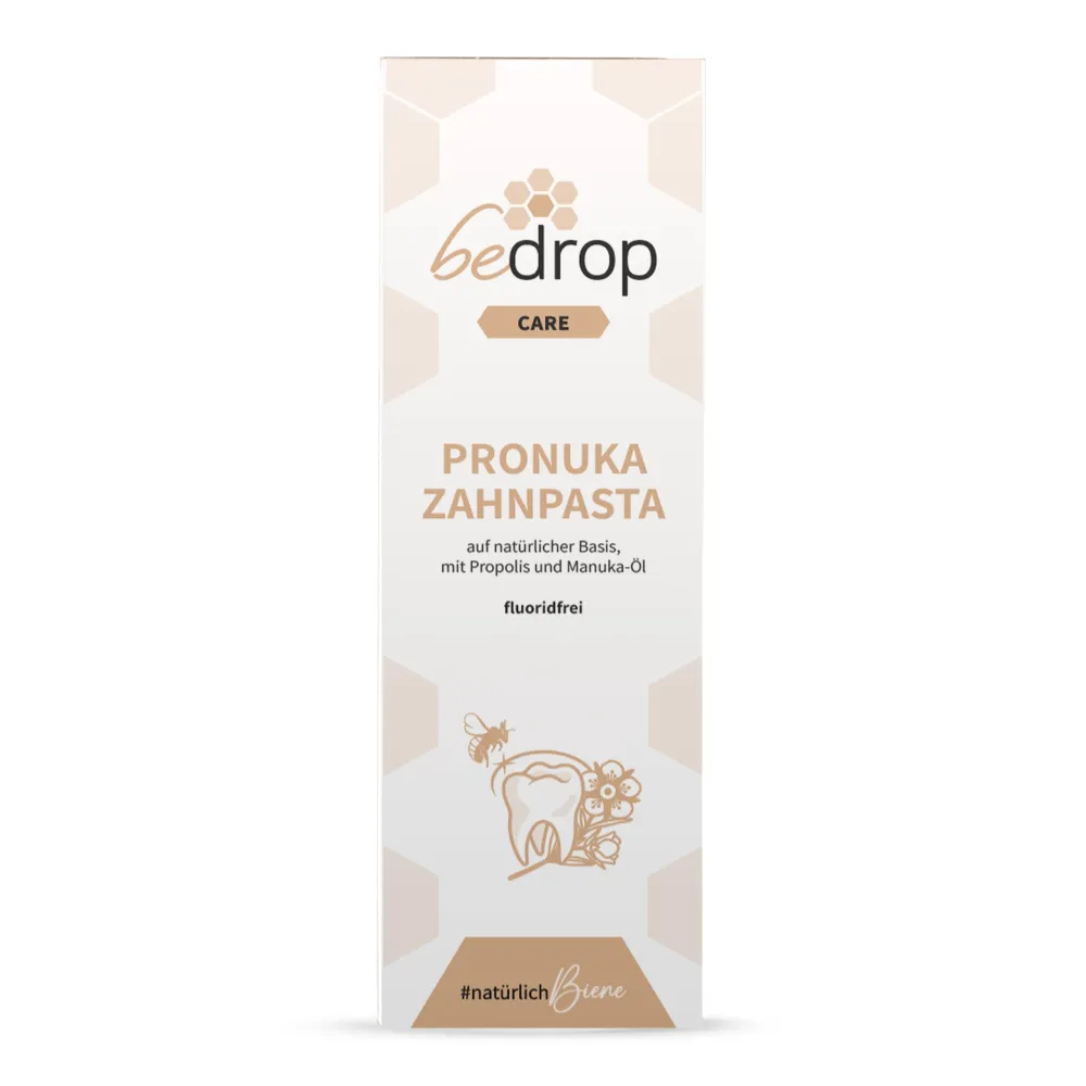 Pronuka Zahnpasta ohne Fluorid | Zahncreme für Parodontose & Zahnfleischentzündung|bedrop Best