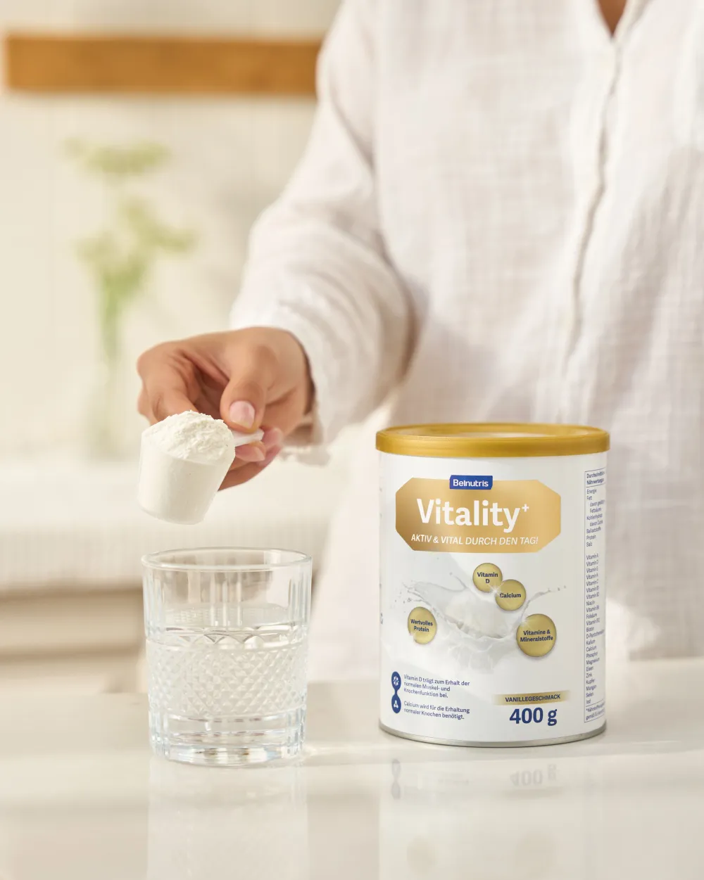 Belnutris Vitality+: Multivitamin A-Z, Mineralstoffe, Makronährstoffe (All-in-one)| Hot