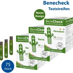 Harnsäure-Teststreifen|BeneCheck Clearance