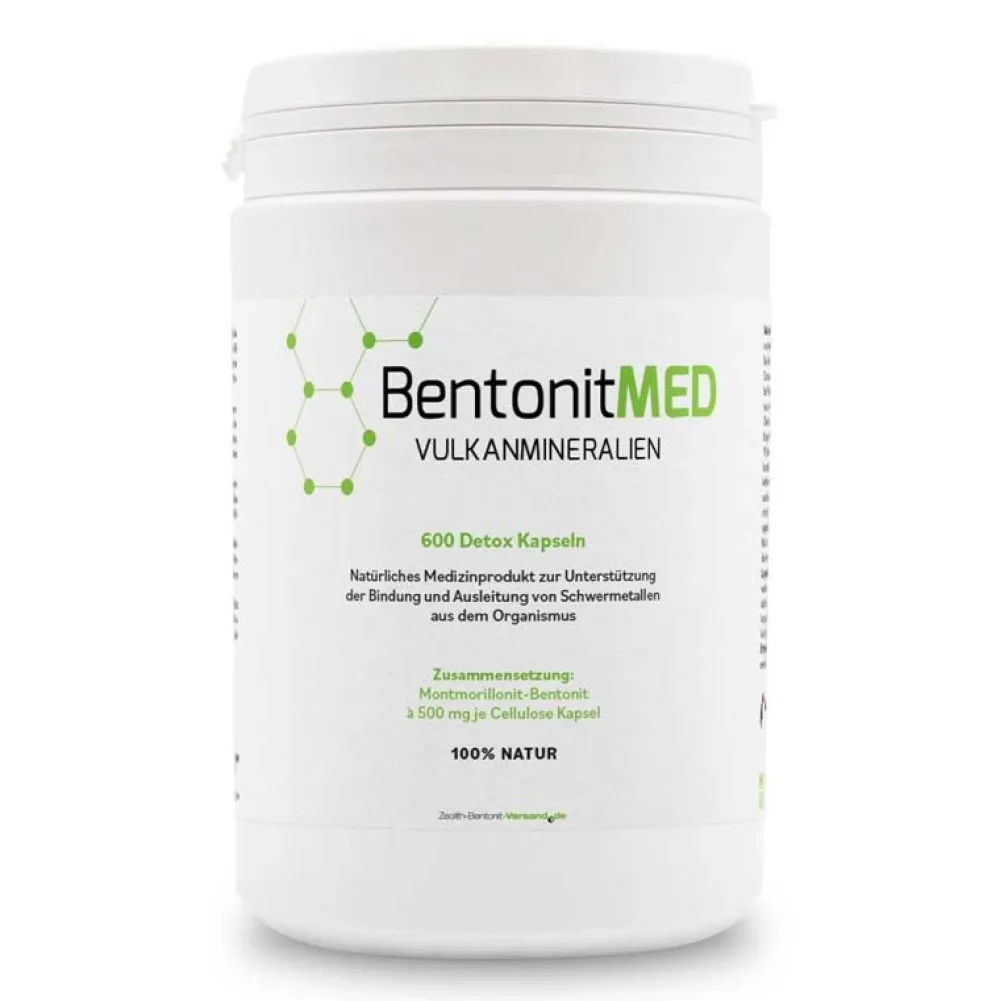 Bentonit MED Detox Kapseln>