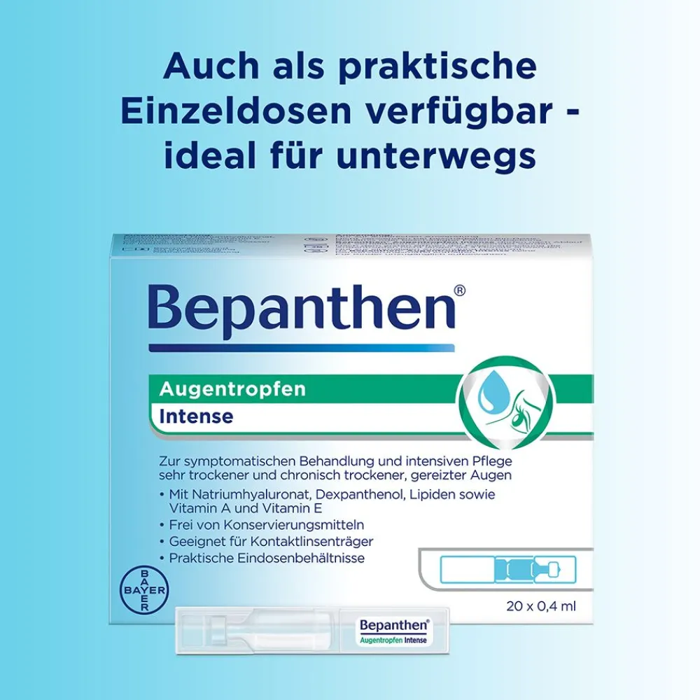Augentropfen Intense – Hilfe für sehr trockene und chronisch trockene Augen>Bepanthen Discount