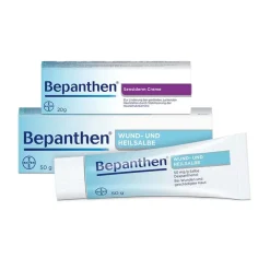 Bepanthen® Set bei trockenen Hautstellen> Hot