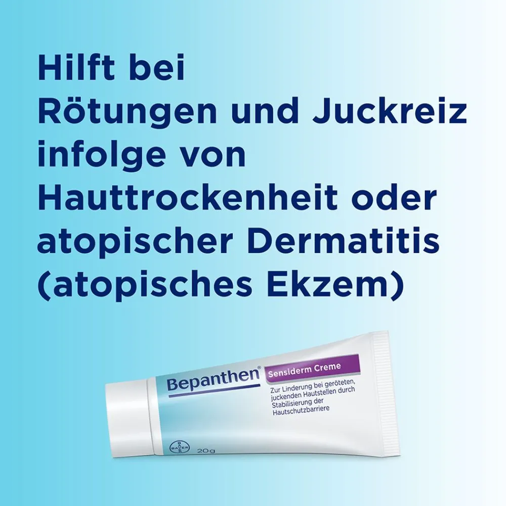 Bepanthen® Set bei trockenen Hautstellen> Hot
