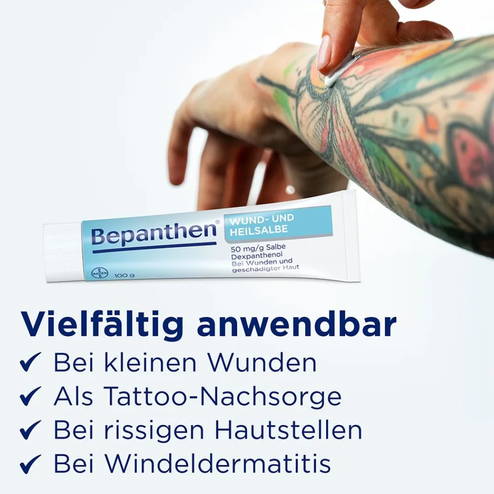 Bepanthen® Set bei trockenen Hautstellen> Hot